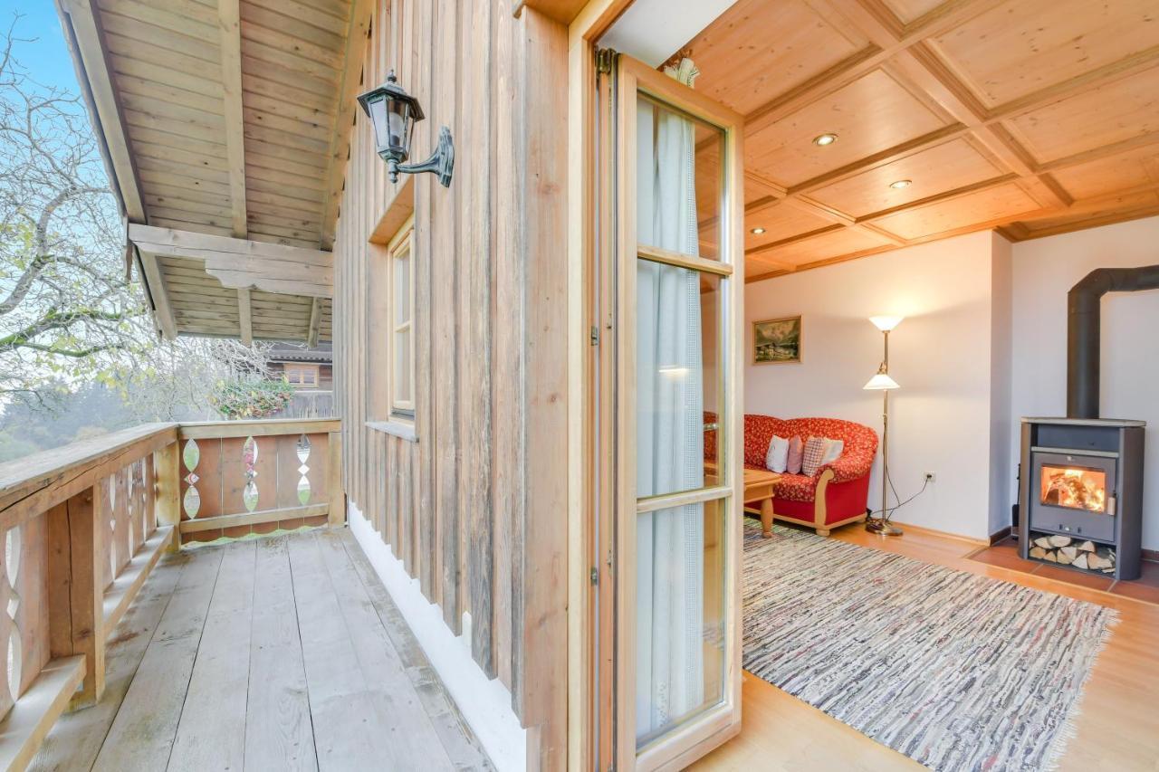 Ferienwohnung Morgenrot Wackersberg Buitenkant foto